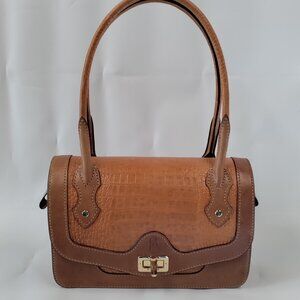 New Billy Corner original "California Gold" handbag. 8" X 11" X 4"